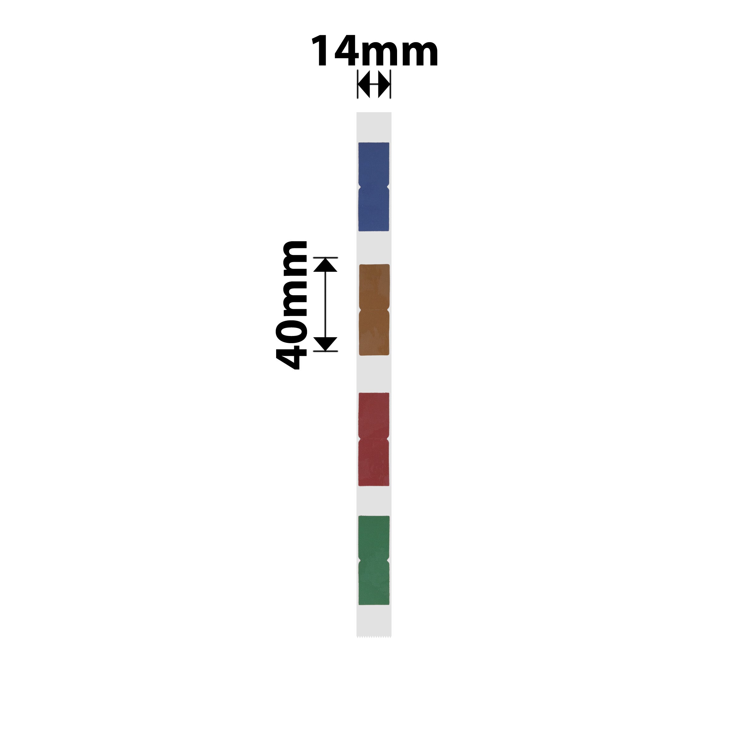 NB408 - NIIMBOT - B18 / N1 - EW14X40mm - 150 LABELS PER ROLL - INDEX VINTAGE DESIGN
