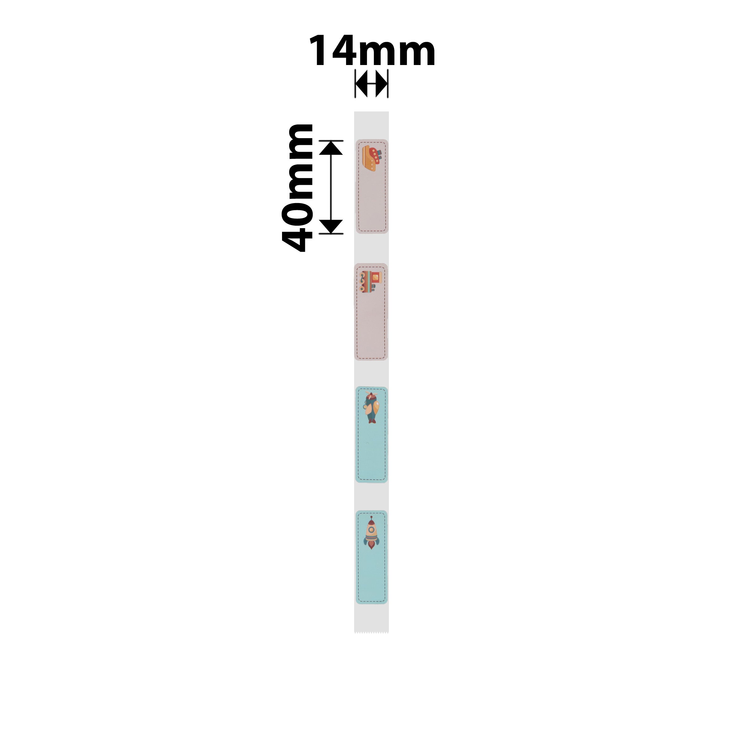 NB419 - NIIMBOT - N1 / B18 - 14X40 - 150 TRAVELING LABELS