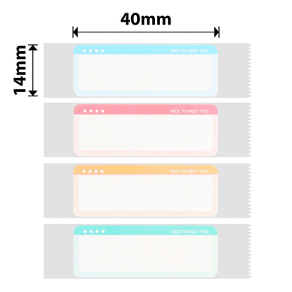 NIIMBOT - N1 - 14x40mm - Nice To Meet You - 150 Labels