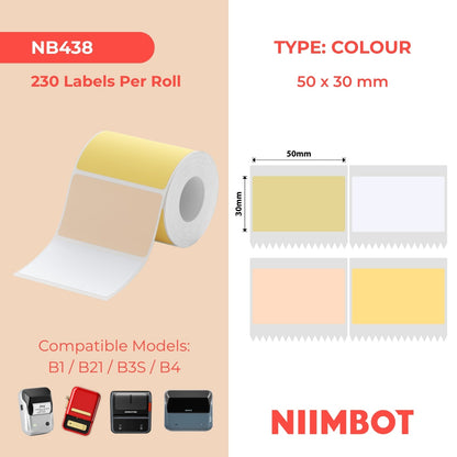 NIIMBOT - B Range - 50x30mm - Heal The Forest - 230 Labels