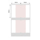 NB442 - NIIMBOT - B1 / B21 / B3S / B4 - 36X25MM - 260 PINK INDEX STICKER LABELS