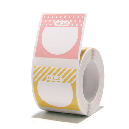 NB449 - NIIMBOT - B1 / B21 / B3S / B4 - T31X31MM - 220 LABELS PER ROLL - HELLO DESIGN