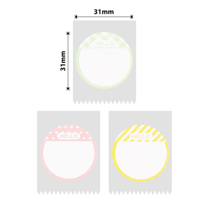 NB449 - NIIMBOT - B1 / B21 / B3S / B4 - T31X31MM - 220 ETICHETTE PER ROTOLO - HELLO DESIGN