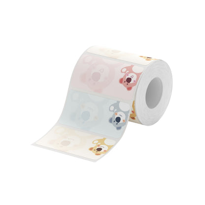 NIIMBOT - B Range - 40x20mm - Cute Bear - 320 Labels