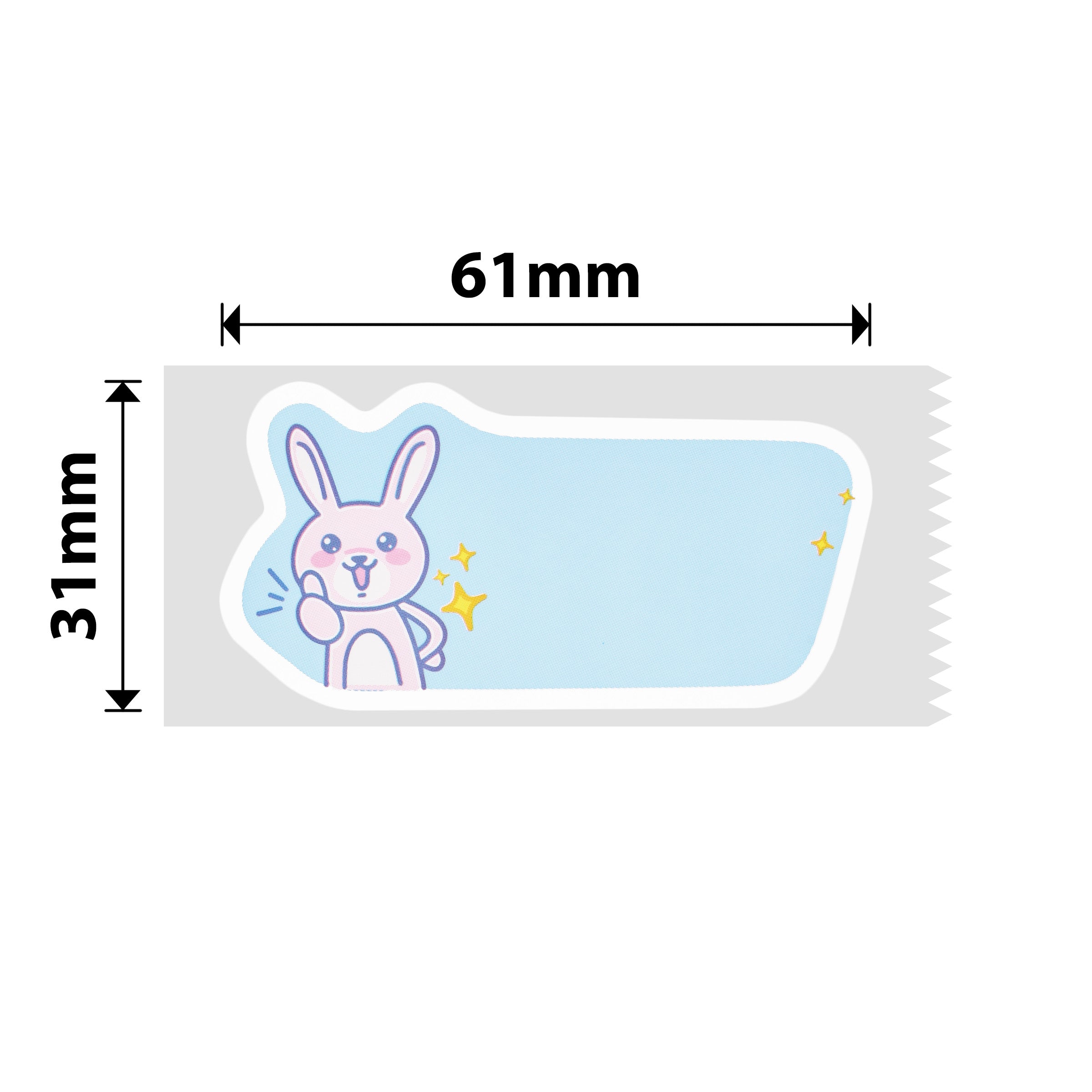 NB453 - NIIMBOT - B1 / B21 / B3S / B4 - 31X61MM - 120 GOOD JOB LABELS