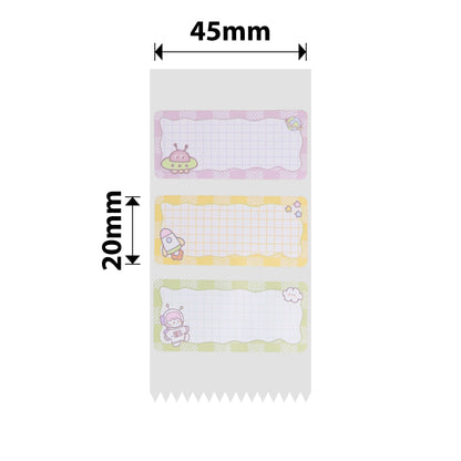 NB459 - NIIMBOT - B1 / B21 / B3S / B4 - 45X20MM - 320 SPACE SQUAD LABELS