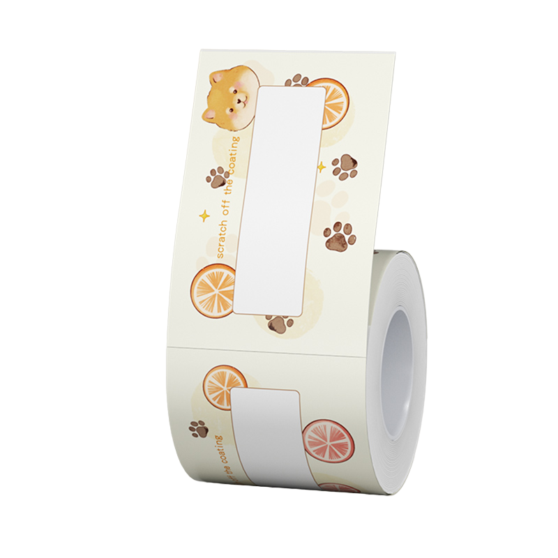 NB471 - NIIMBOT - B1 / B21 / B3S / B4 - TP40X60MM - 115 ETICHETTE PER ROTOLO - DESIGN GIALLO LIMONE