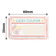 NB472 - NIIMBOT - B1 / B21 / B3S / B4 - 35X60MM - 115 LUCKY TIGER LABELS