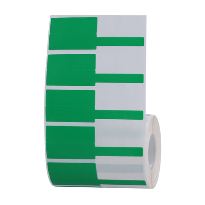 NB486 - NIIMBOT - SOLO M3 - 450 ETICHETTE A TRASFERIMENTO TERMICO - P38X25+36MM - CAVO - VERDE