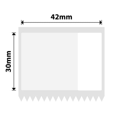 NB489 - NIIMBOT - Z401 UNIQUEMENT - ÉTIQUETTES DE TRANSFERT THERMIQUE - PT42X30MM - 490 ÉTIQUETTES D'EMBALLAGE 