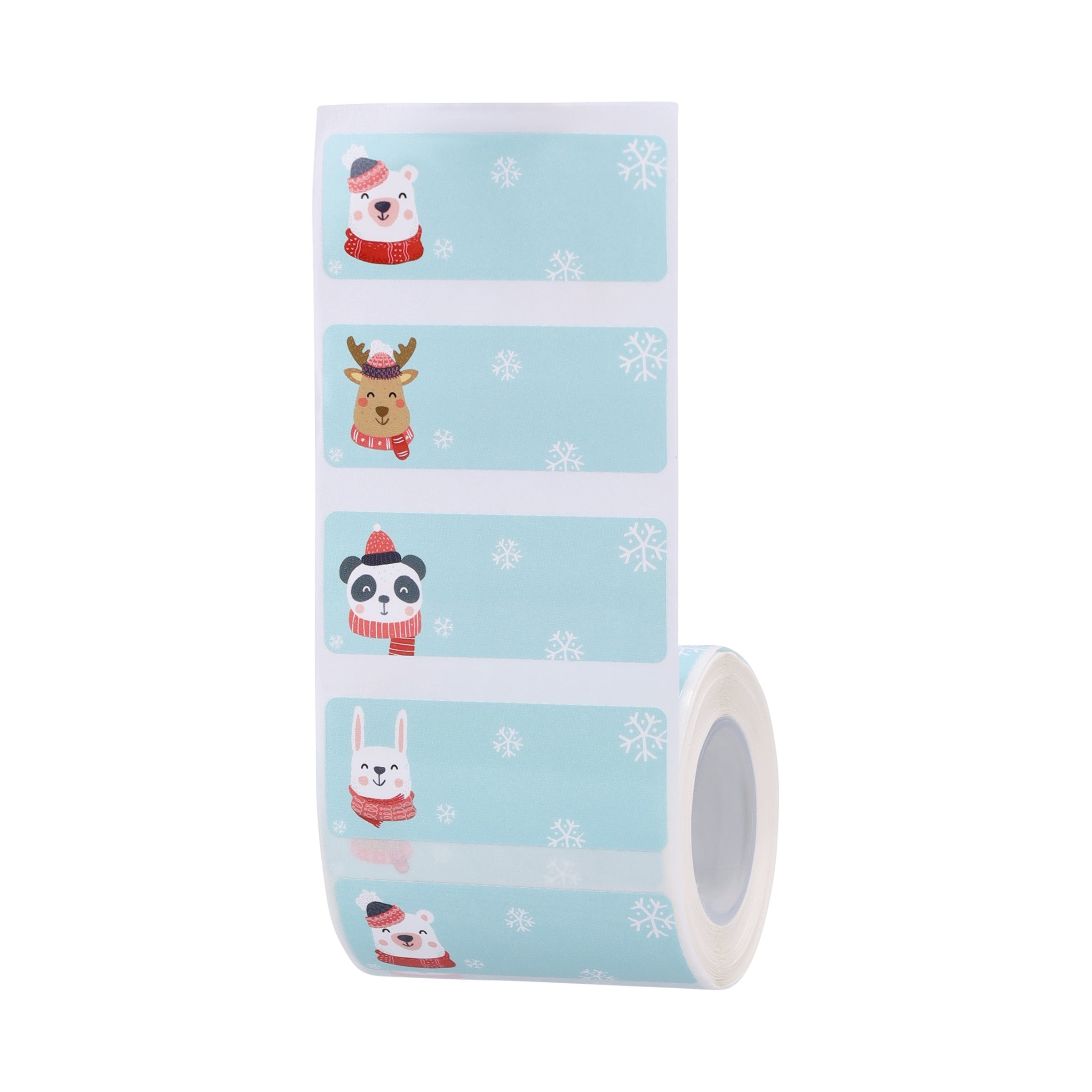 NB501 - NIIMBOT - B1 / B21 / B3S / B4 - 50 x 20 mm - 320 étiquettes par rouleau - Thème Noël mignon