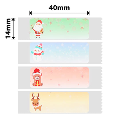 NB504 - NIIMBOT - D11 / D101 / D110 / H1S - 14X40MM - 160 CHRISTMAS LABELS