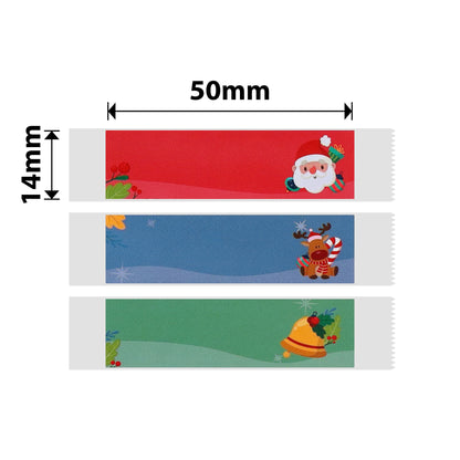 NB506 - NIIMBOT - D11 / D101 / D110 / H1S - 14X50MM - 130 CHRISTMAS LABELS
