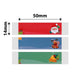 NB506 - NIIMBOT - D11 / D101 / D110 / H1S - 14X50MM - 130 CHRISTMAS LABELS