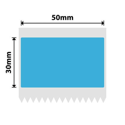 NIIMBOT - B Range - 50x30mm - Blue Freezer - 230 Labels