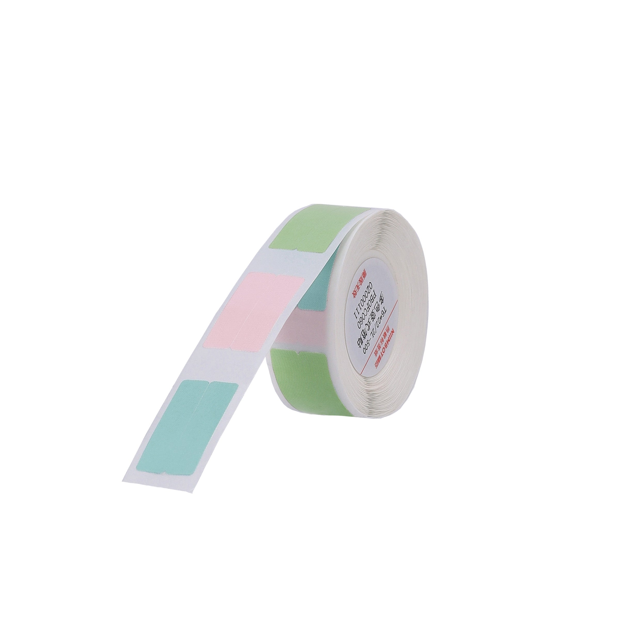 NB511 - NIIMBOT - D11 / D101 / D110 / H1S - ÉTIQUETTES THERMIQUES - T6X22MM/2L - 500 ÉTIQUETTES PAR ROULEAU - AUTOCOLLANTS VERTICAUX MULTICOLORE (PAPETERIE)