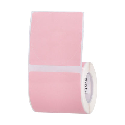 NIIMBOT - B Range - 50x50mm - Pink Round - 150 Labels