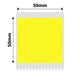 NB516 - NIIMBOT - B1 / B21 / B3S / B4 - 50X50MM - 150 YELLOW ROUND LABELS