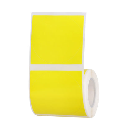 NB516 - NIIMBOT - B1 / B21 / B3S / B4 - 50X50MM - 150 YELLOW ROUND LABELS