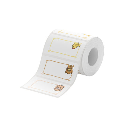 NIIMBOT - B Range - 40x20mm - Animal Messages - 320 Labels