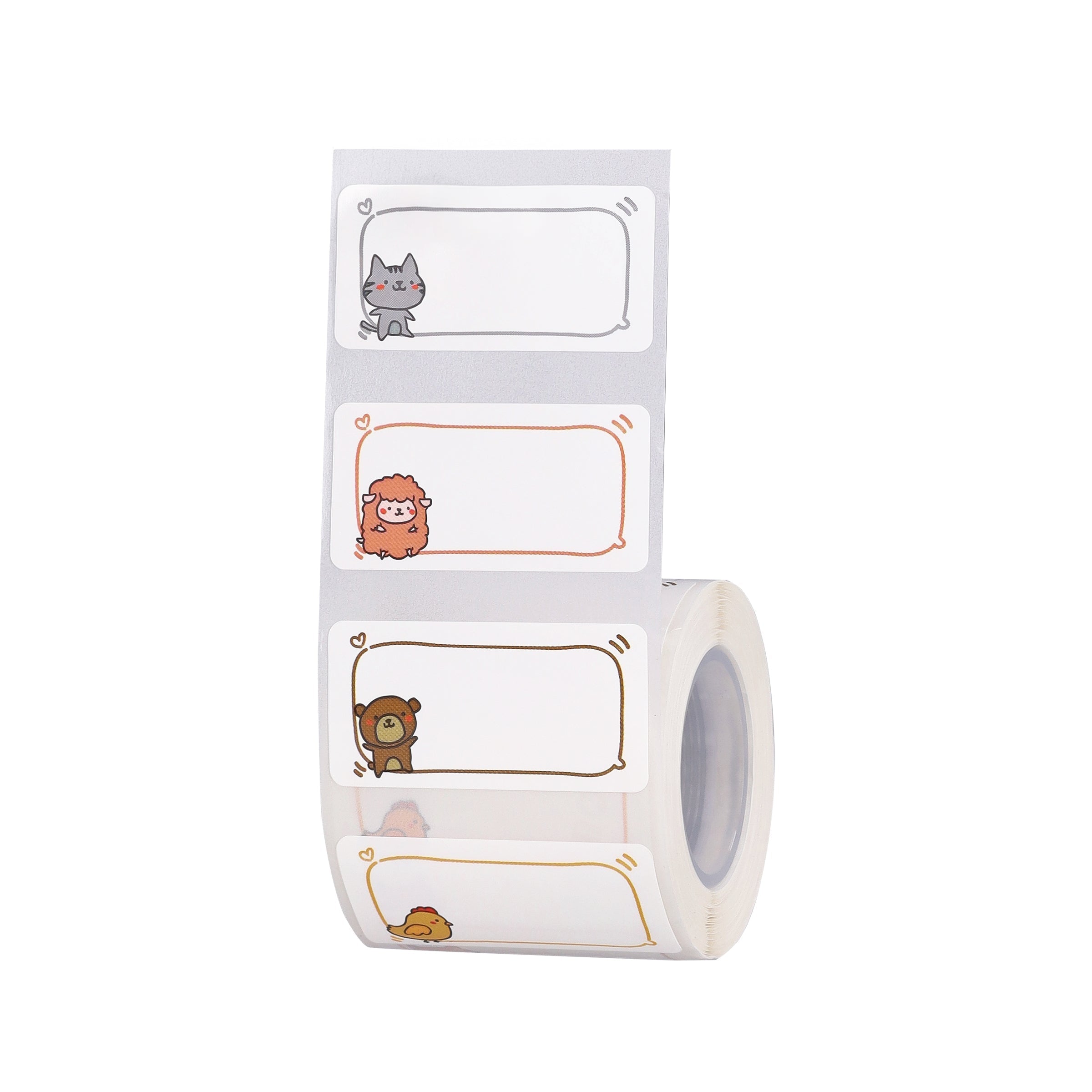 NB521 - NIIMBOT - B1 / B21 / B3S / B4 - T40X20MM - 320 ETICHETTE PER ROTOLO - MESSAGGI ANIMALI