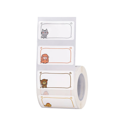NIIMBOT - B Range - 40x20mm - Animal Messages - 320 Labels