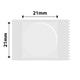 NB522 - NIIMBOT - B1 / B21 / B3S / B4 - 21X21MM - 305 TRANSPARENT ROUND LABELS