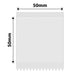 NB532 - NIIMBOT - B1 / B21 / B3S / B4 - 50X50MM - 150 TRANSPARENT LABELS