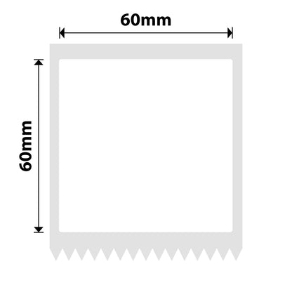 NB546 - NIIMBOT - K2 / K3 - 60X60MM - 470 WHITE LABELS