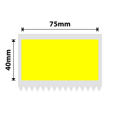 NIIMBOT - K3 Only - 75x40mm - Yellow - 690 Labels