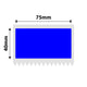 NB553 - NIIMBOT - K3 ONLY - 75X40MM - 690 BLUE LABELS