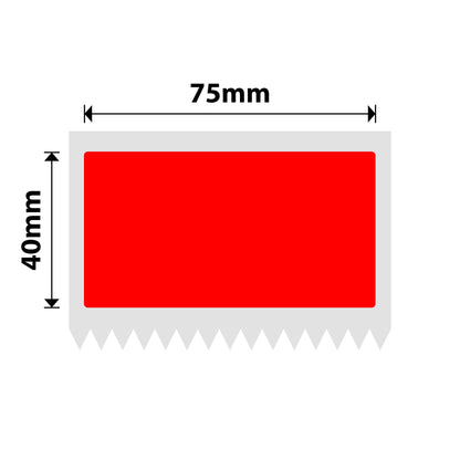 NIIMBOT - K3 Only - 75x40mm - Red - 690 Labels