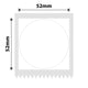 NB564 - NIIMBOT - K3 ONLY - 52X52MM - 580 WHITE ROUND LABELS
