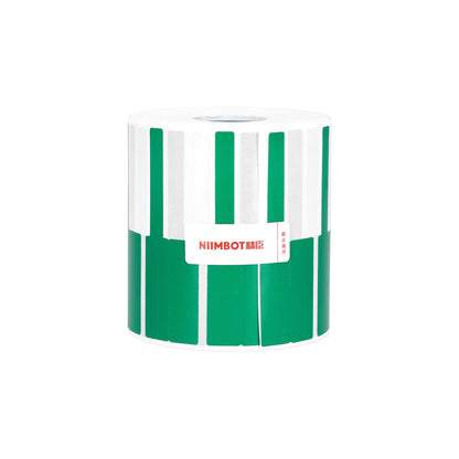 NB580 - NIIMBOT - K3 ONLY - 38X25+40MM - 1,000 GREEN CABLE LABELS