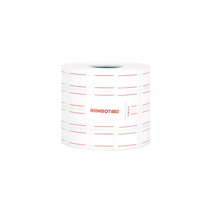 NB583 - NIIMBOT - SOLO K3 - T14X22MM/4L - 4.800 ETICHETTE PER ROTOLO - DOPPIA LINEA ROSSA