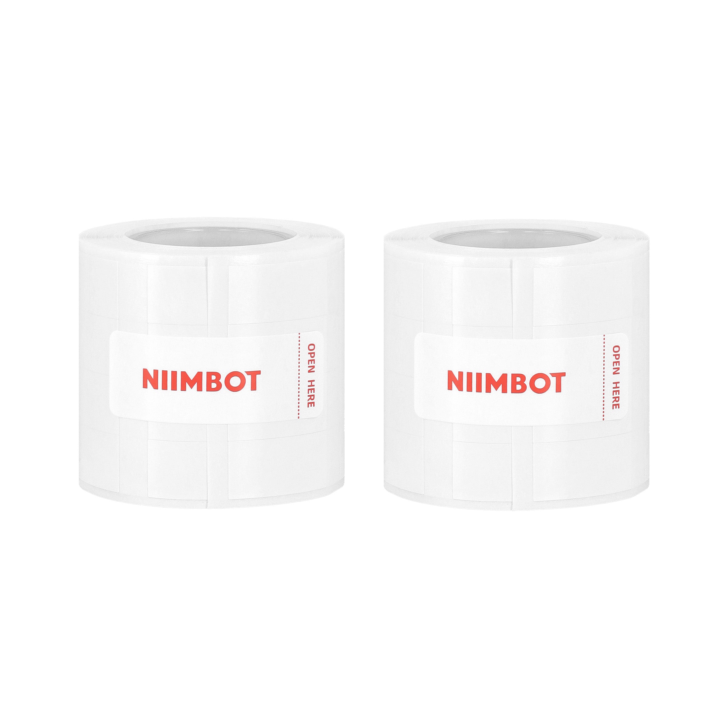 NB612 - NIIMBOT - B1 / B21 / B3S / B4 - 40X20MM - (10X20MM/4) - 300 THERMAL LABELS - WHITE