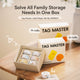 NIIMBOT - D11 / D101 / D110 / H1S - TAG MASTER HOME USE LABEL SET - 6 AND 9 ASSORTED ROLLS