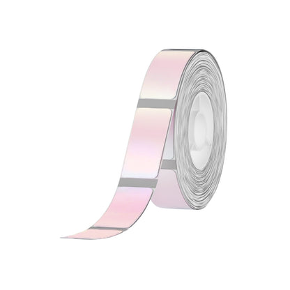 NB642 - NIIMBOT - D11 / D101 / D110 / H1S - TT14X30MM - 195 ÉTIQUETTES PAR ROULEAU - ROSE TRANSPARENT COLORÉ - RECTANGULAIRE