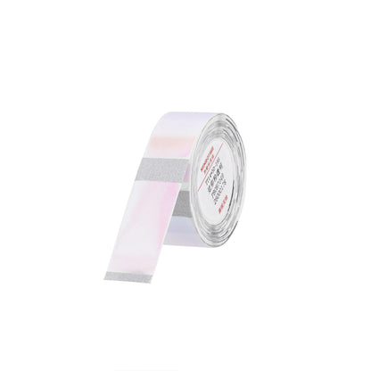 NB642 - NIIMBOT - D11 / D101 / D110 / H1S - 14X30MM - 195 TRANSPARENT COLOURFUL PINK LABELS