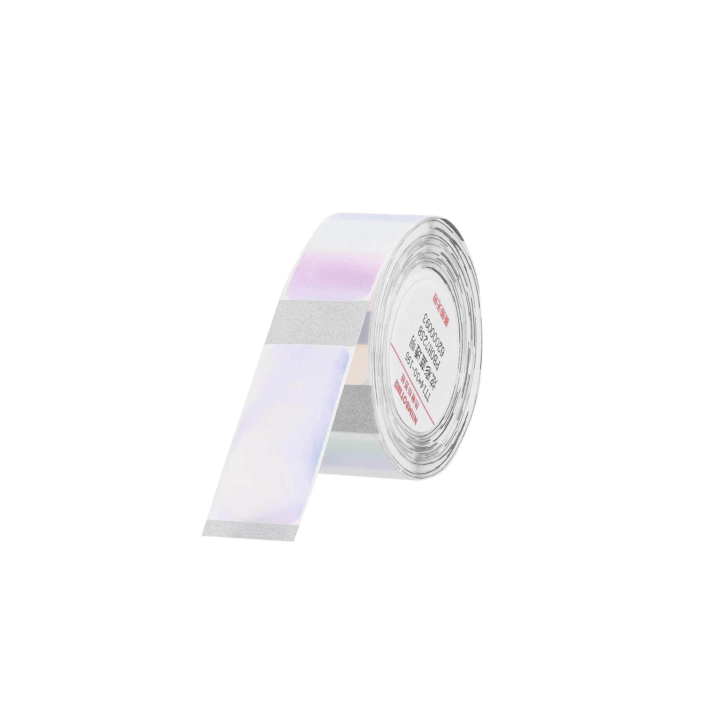 NB643 - NIIMBOT - D11 / D101 / D110 / H1S - TT14X30MM - 195 ÉTIQUETTES PAR ROULEAU - BLEU TRANSPARENT COLORÉ - RECTANGULAIRE
