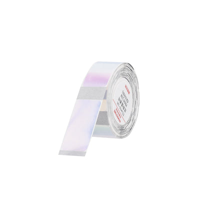 NB643 - NIIMBOT - D11 / D101 / D110 / H1S - TT14X30MM - 195 ÉTIQUETTES PAR ROULEAU - BLEU TRANSPARENT COLORÉ - RECTANGULAIRE