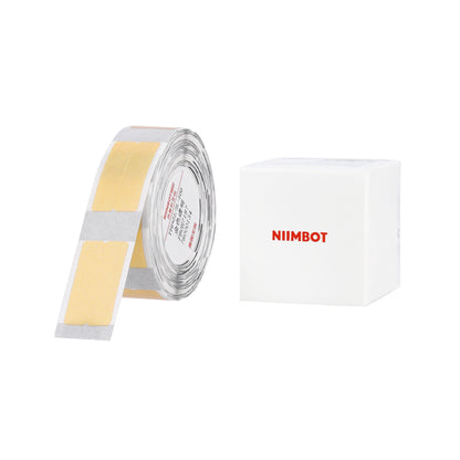 NB646 - NIIMBOT - D11 / D101 / D110 / H1S - TT6X22/2L - 500 ÉTIQUETTES PAR ROULEAU - TRANSPARENTES OR - PAPETERIE - RECTANGULAIRE