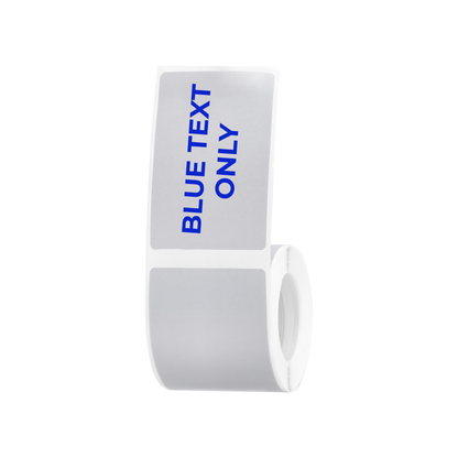 NB651 - NIIMBOT - B1 / B21 / B3S / B4 - T40X60 - 105 ÉTIQUETTES PAR ROULEAU - GRIS ARGENTÉ - TEXTE BLEU UNIQUEMENT - RECTANGULAIRE