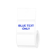 NB655 - NIIMBOT - B1 / B21 / B3S / B4 - T50X30 - 230 ÉTIQUETTES PAR ROULEAU - BLANCHES - TEXTE BLEU UNIQUEMENT - RECTANGULAIRES