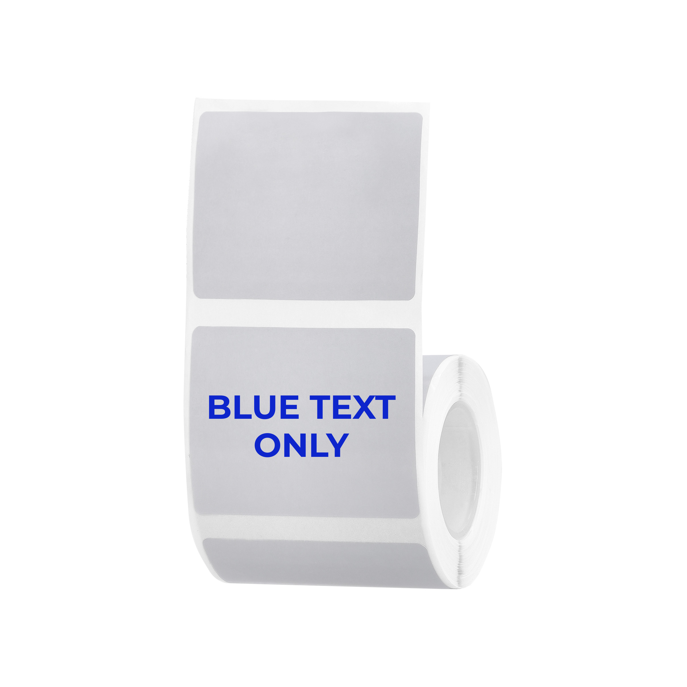 NB656 - NIIMBOT - B1 / B21 / B3S / B4 - T50X40 - 150 LABELS PER ROLL - SILVER GRAY - BLUE TEXT ONLY - RECTANGLE