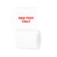 NB658 - NIIMBOT - B1 / B21 / B3S / B4 - T50X50 - 145 ÉTIQUETTES PAR ROULEAU - BLANCHES - TEXTE ROUGE UNIQUEMENT - RONDES