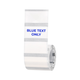 NB662 - NIIMBOT - B1 / B21 / B3S / B4 - TT40X20 - 315 ÉTIQUETTES PAR ROULEAU - TRANSPARENTES - TEXTE BLEU UNIQUEMENT - RECTANGULAIRES