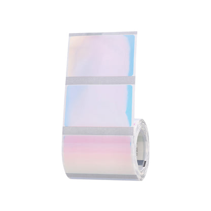NB663 - NIIMBOT - B1 / B21 / B3S / B4 - TT50X30 - 230 ETICHETTE PER ROTOLO - BLU TRASPARENTE COLORATO - RETTANGOLO