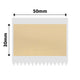 NB665 - NIIMBOT - B1 / B21 / B3S / B4 - 50X30MM - 230 GOLD TRANSPARENT LABELS