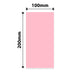 NB666 - NIIMBOT - B4 ONLY - 100X200MM - 35 PINK LABELS